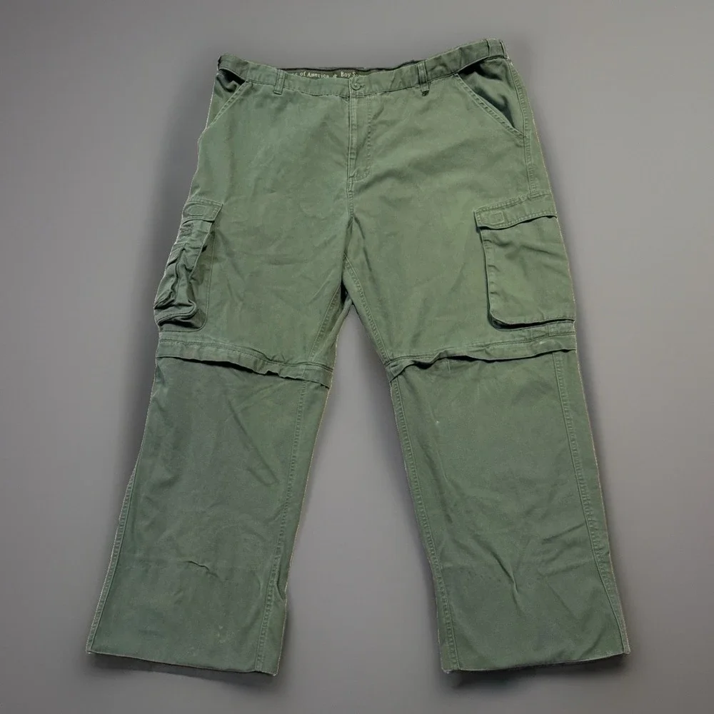 Boy Scouts of America Convertible Cargo Pants/Shorts Men's Classic Size 44x28